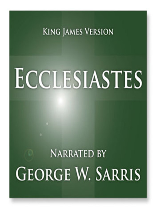 Title details for Ecclesiastes by George W. Sarris - Wait list